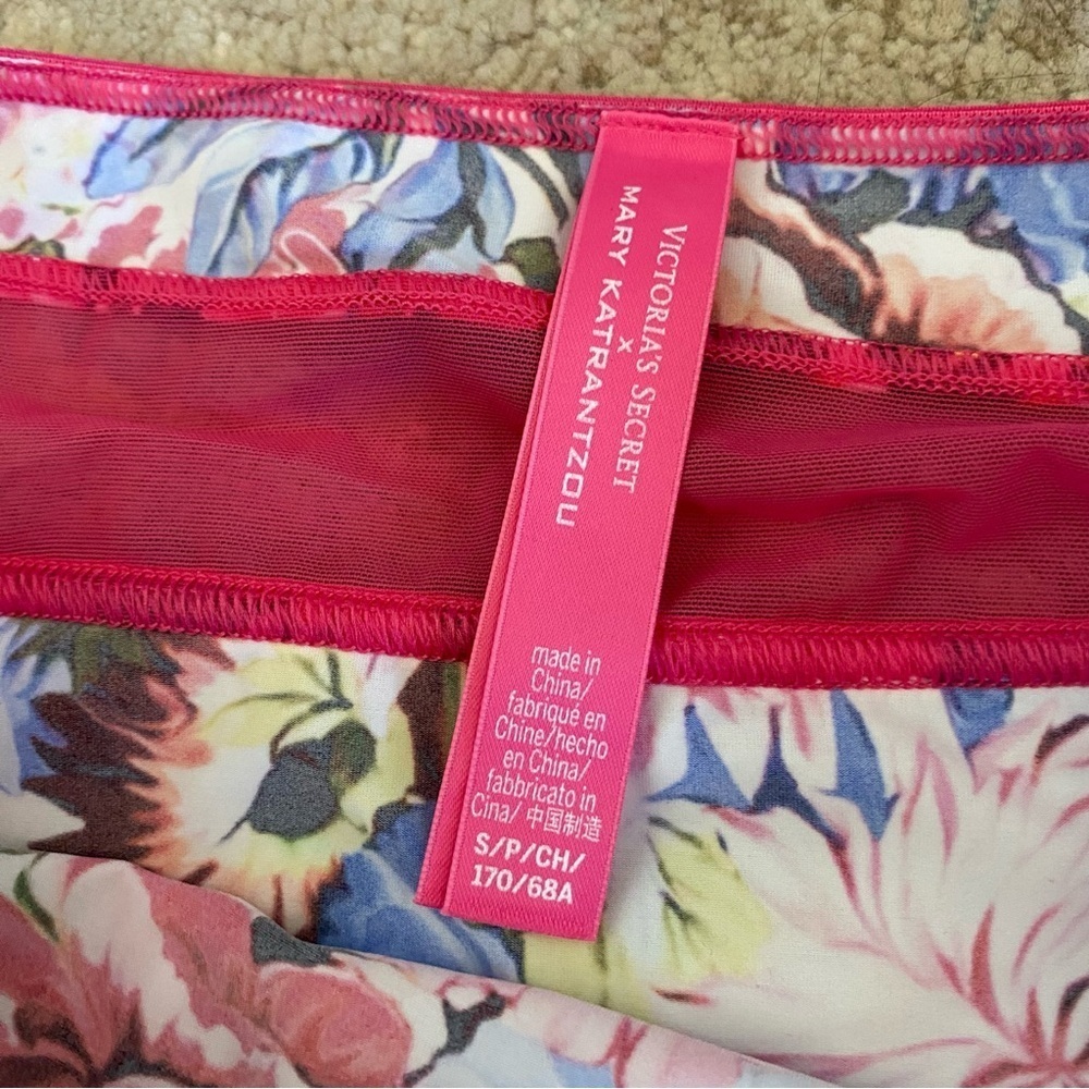 Victoria's Secret x Mary Katrantzou Panties Bikini Brief Floral Fantasy: Small - Picture 4 of 7